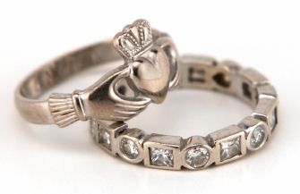 Celtic wedding rings galway