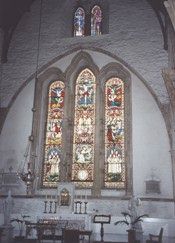 Interior of Graignuemanagh Abbey.