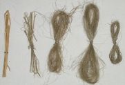From flax plant to yarn 