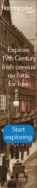 FindMyPast free census records - advert