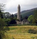 Round tower at Glendalough, Wicklow.