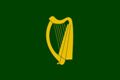 Irish harp on Leinster flag.