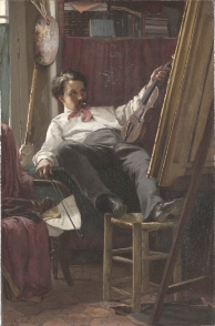 Self Portrait by Thomas Hovenden.