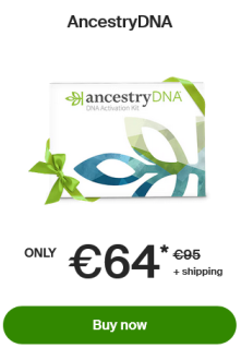 AncestryDNA for Irish researchers Advert