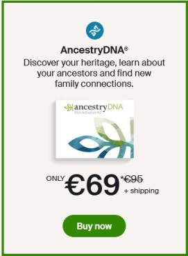 Ancestry DNA IE advert march 23