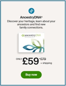 AncestryDNA UK ends 31 March 23