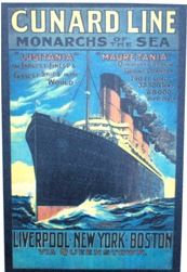 Cunard Line poster