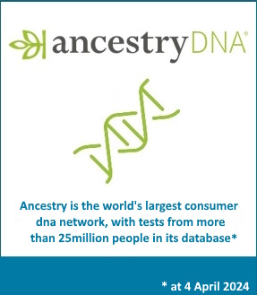 AncestryDNA world's largest consumer network at April 2024