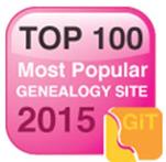 Genealogy In Time top 100 badge