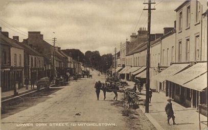 1900s postcard of Mitchelstown, Co Cork, Ireland.