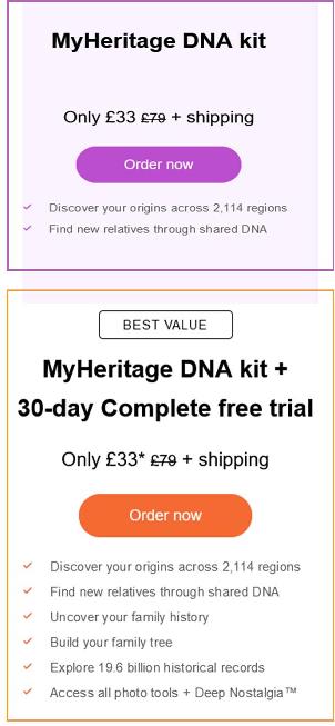 MyHeritage Black Friday offers 2023