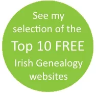 Lime Green circle with white words See my selection of the Top 10 free Irish Genealogy websites.